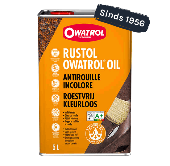 Owatrol Oil 5 liter + Badge