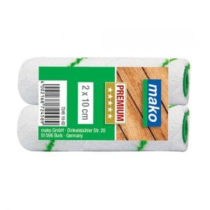 Mako Premium verfroller voor alle houtbeitsen en houtbeschermingsproducten 10 cm
