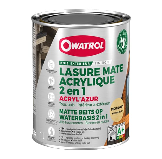 Owatrol ACRYL'AZUR 1 liter